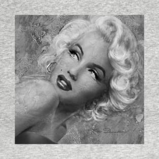 Marilyn Danella Ice Q bw T-Shirt